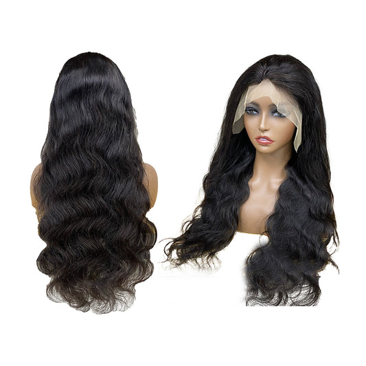 Natural Color Body Wave 13x4 Lace Frontal Wig