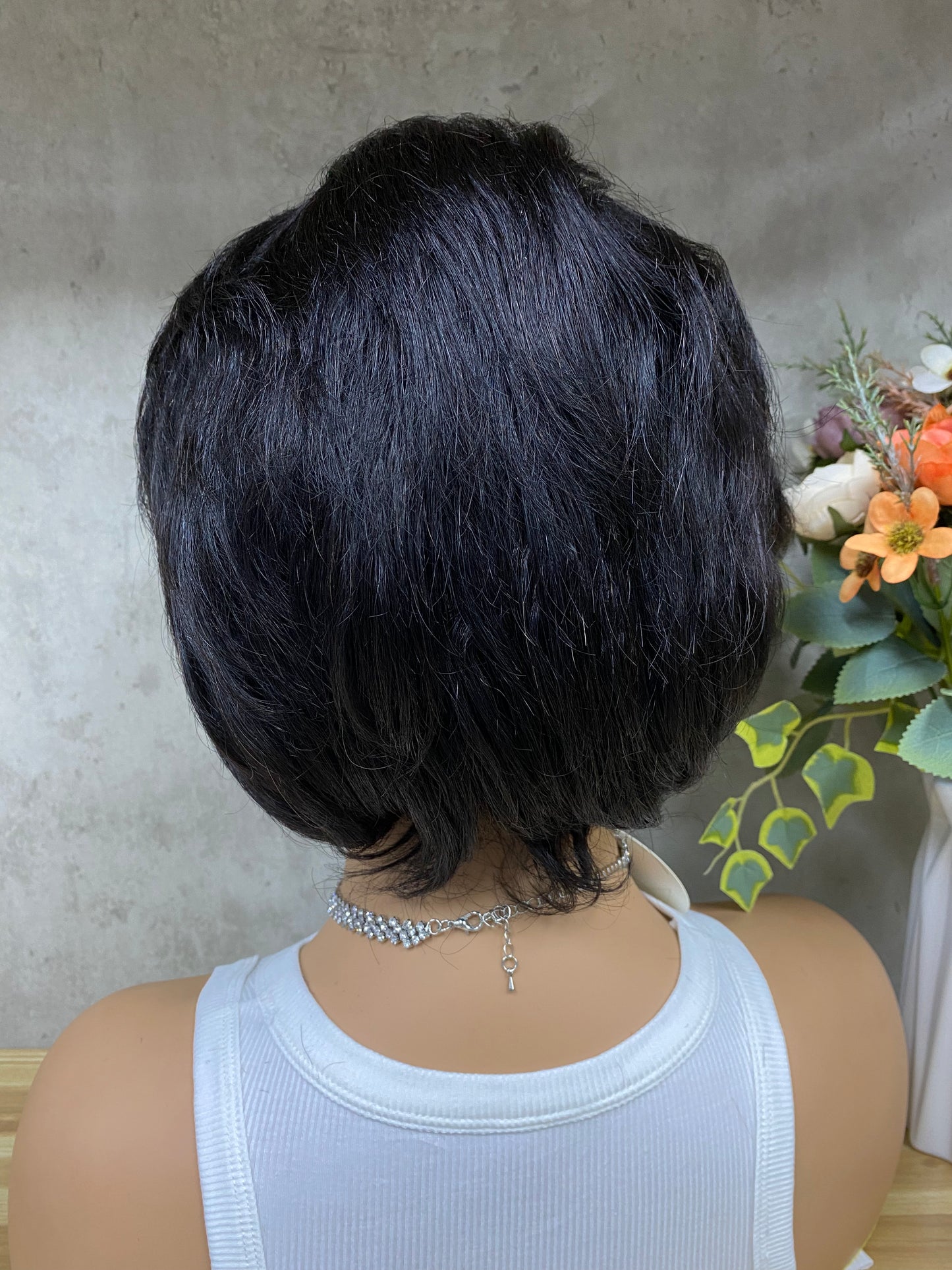 Nature Wave Remy Human Hair Pixie Cut Wigs