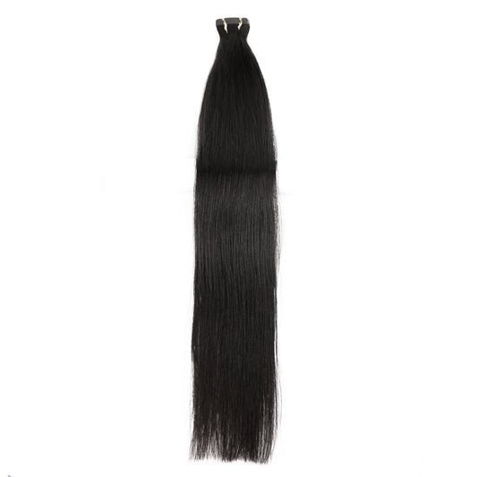 Nature Virgin Human Hair Straight Tape In Hair Extension