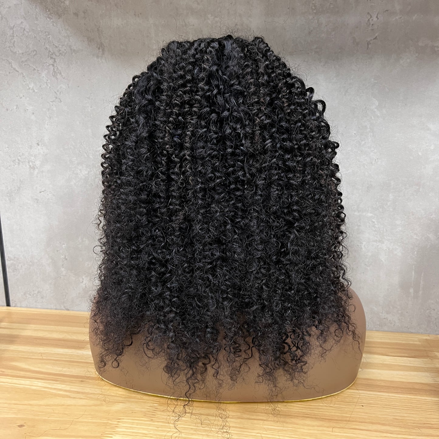 Nature 13x4 Lace Remy Human Hair Kinky Curly Frontal Wigs