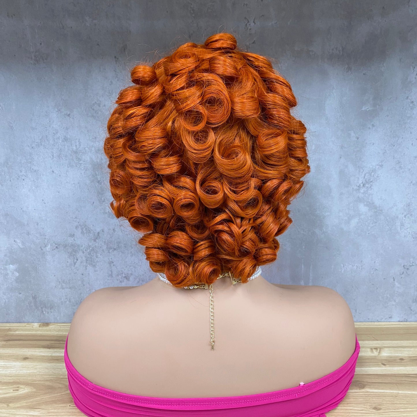 Special Curly Remy Hair Bob Wig